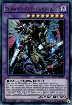 Chimera The Illusion Beast - Ultra Rare 1st Edition MP24-EN219 - NM - YuGiOh - Image 1