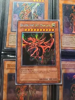 Slifer the Sky Dragon YMA-EN001 Secret Rare Limited Edition Yugioh - Image 1