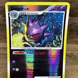 2008 POKEMON DP STORMFRONT GENGAR #18 REVERSE FOIL HOLO - Image 2