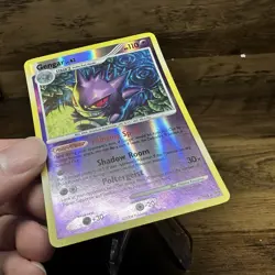 2008 POKEMON DP STORMFRONT GENGAR #18 REVERSE FOIL HOLO - Image 4