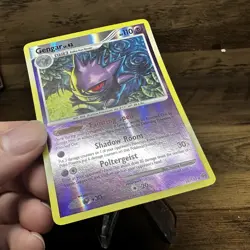 2008 POKEMON DP STORMFRONT GENGAR #18 REVERSE FOIL HOLO - Image 5