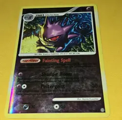 2008 POKEMON DP STORMFRONT GENGAR #18 REVERSE FOIL HOLO - Image 3