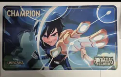 SEALED Lorcana Playmat - Hiro Hamada Archazia’s Island Champion Mat - Image 1