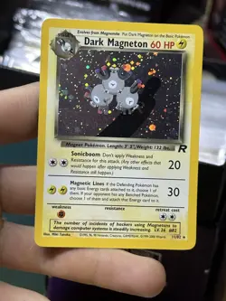 Dark Magneton 11/82 Rocket Lt. Surge's 8/132 Gym Vintage Pokemon Card Lot WOTC - Image 4
