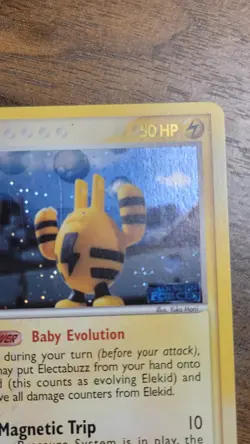 Elekid Holo 2005 EX Unseen Forces 23/115 STAMPED Pokemon English Card - Image 3