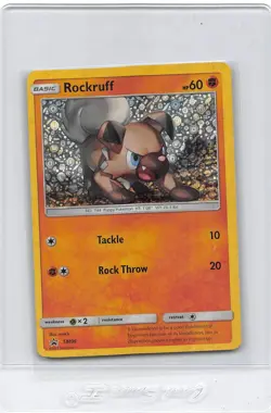 Rockruff SM06 - General Mills HOLO - SM Black Star Promo - POKEMON CARD - LP - Image 1