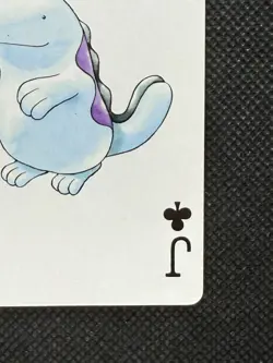 Pokemon Quagsire Jack of Clubs Gold Deck Ho-oh Playing Card Poker Nintendo EX - Image 4
