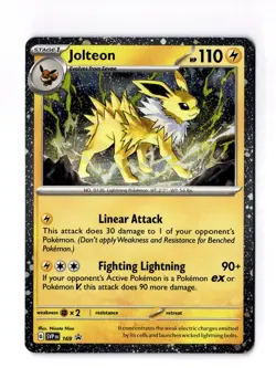 Jolteon - 169 (Cosmos Holo) - SV: Scarlet & Violet Promo Cards (SVP) - Image 1