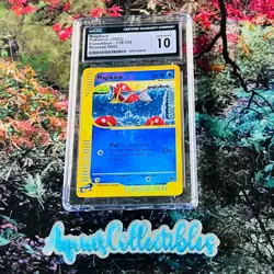 CGC 10 GEM MINT Magikarp 118/165 Pokemon Expedition 2002 Reverse Holo (PSA/BGS) - Image 2