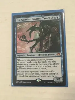 Jin-Gitaxias, Progress Tyrant - 59 NEO: Kamigawa: Neon Dynasty M Normal NM LC1 - Image 1