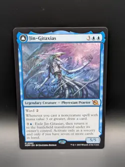 MTG - Jin-Gitaxias / The Great Synthesis - Creature / Saga - MOM 65 - NM - Image 1