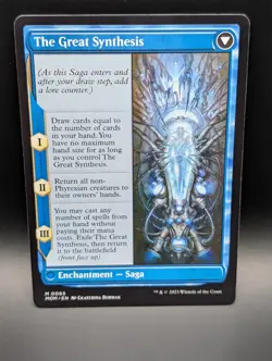 MTG - Jin-Gitaxias / The Great Synthesis - Creature / Saga - MOM 65 - NM - Image 2