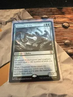Ulvenwald Hydra - Ripple Foil #0250 (NM) Commander: Modern Horizons 3 M3C Magic - Image 1