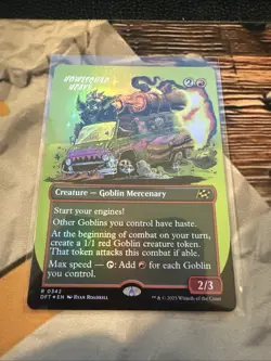 MTG Howlsquad Heavy (Borderless) Aetherdrift Foil #0342 - Image 1