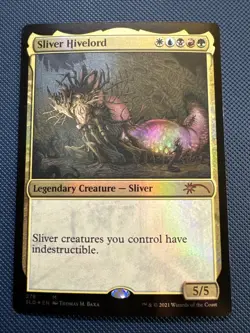 MTG Sliver Hivelord - Secret Lair Drop Series (SLD) NM Foil - Image 1