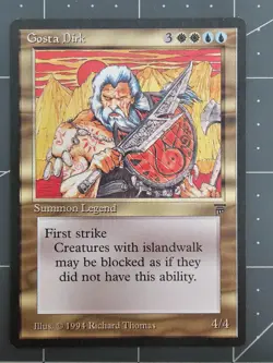 MTG ⭐ Legends ⭐ Gosta Dirk ⭐ Vintage Legacy ⭐ Reserved List ⭐ NM - Image 1