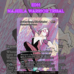 EDH - Najeela Warrior Tribal, MTG Commander Deck, Bracket 2-3 - Image 1