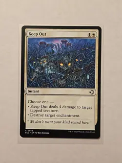 Keep Out - Lorwyn Eclipsed - NM - Common - Instant - Image 1