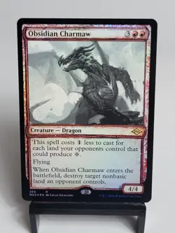 Magic the Gathering - Modern Horizons 2 - Obsidian Charmaw - Showcase - FOIL - Image 1