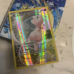 Full Art Mew Ultra Rare Pokemon Mythical Collection Promo XY110 Holo Foil LP - Image 4