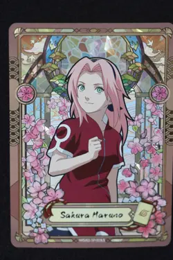 Sakura Haruno NARUTO NRSA01-SP-003L5 Naruto Kayou Card - ENGLISH - Heaven Scroll - Image 1