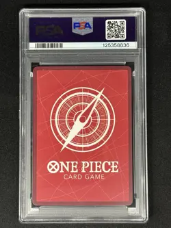 Shanks PSA 10 One Piece English Card Magazine Exclusive Promo OP09-001 2025 - Image 2