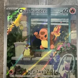 Pokemon Charmander SVP044 Promo Holo SEALED Card Obsidian Flames W Top Loader - Image 2