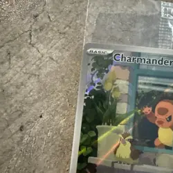 Pokemon Charmander SVP044 Promo Holo SEALED Card Obsidian Flames W Top Loader - Image 5
