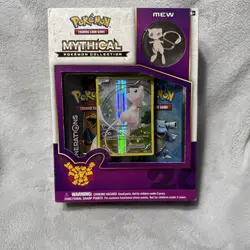 Pokemon 2016 XY Generations Mew Mythical Pin Collection Box Sealed - Image 1