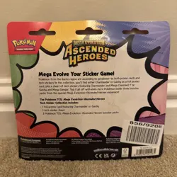 Pokemon Mega Evolution Ascended Heroes Charmander Tech Sticker Collection 🔥 - Image 2