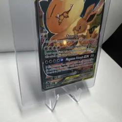 Pokemon Eevee & Snorlax GX SM169 SM Promo TAG TEAM Holo Rare Basic Card - Image 5