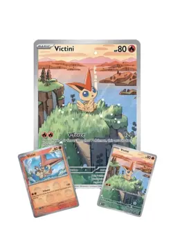 Pokemon TCG Victini Illustration Collection Black Bolt & White Flare New Sealed - Image 2