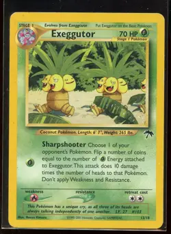 Exeggutor Promo 13/18 HP Southern Islands Island WOTC Pokemon - Image 1