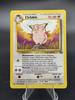 Clefable - 17/64 - Jungle Unlimited 1999 - WOTC - Non Holo - LP - Pokemon TCG - Image 1