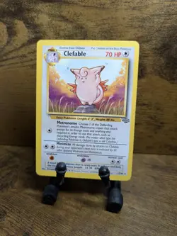 Pokemon TCG - Clefable 17/64 - Jungle Set Unlimited - Non-holo - Moderate Play - Image 1