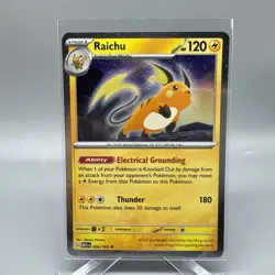 Raichu 026/165 Cosmos Holo - Sam's Club Exclusive Promo - Pokemon TCG: 151 - NM - Image 1