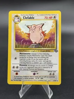 Clefable - 17/64 - Jungle Unlimited 1999 - WOTC - Non Holo - LP - Pokemon TCG - Image 1