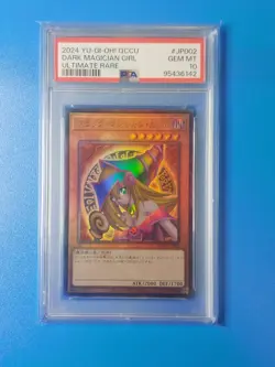 PSA 10 Dark Magician Girl QCCU-JP002 Japanese 25th ULTIMATE RARE Yugioh Card - Image 1