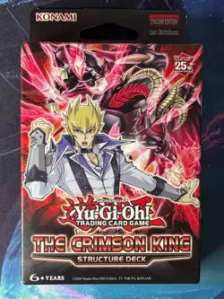 Yugioh - 1x The Crimson King Structure Deck - Brand New - Sealed 1st Edition - Image 1