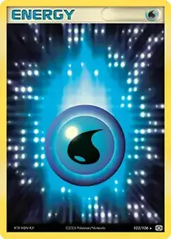 Water Energy - 103/106 - Pokemon EX Emerald Holo Pokemon NM - Image 1
