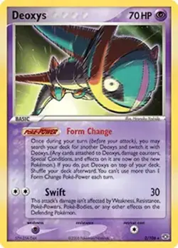 Deoxys (Speed) - 2/106 - Pokemon EX Emerald Holo Card HP - Image 1