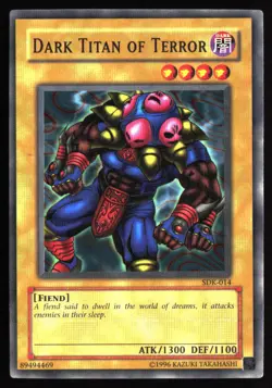 Starter Deck: Kaiba #SDK-014 Dark Titan of Terror - Image 1