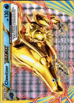 Pokemon | XY - Steam Siege | Clawitzer BREAK | 35/114 | NM Holo - Image 1