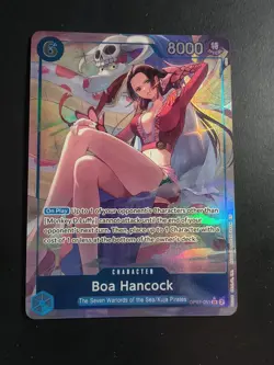 One Piece Card Boa Hancock OP07-051Seven Warlords of the Sea Binder Promo eng nm - Image 1