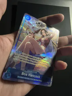 One Piece Card Boa Hancock OP07-051Seven Warlords of the Sea Binder Promo eng nm - Image 3