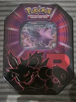 Pokemon TCG Team Rocket Destined Rivals Tin - Nidoking - New & Sealed - Image 1