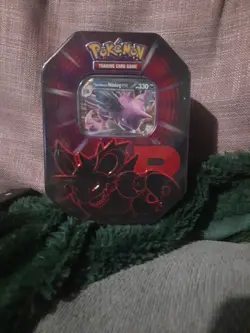 Pokemon TCG Team Rocket Destined Rivals Tin - Nidoking - New & Sealed - Image 1