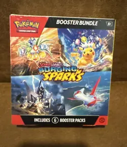 Pokemon TCG Surging Sparks Booster Bundle (6 Packs) NEW Factory Sealed - Image 1