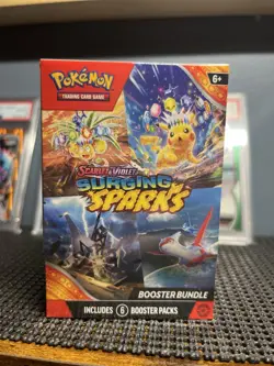 Pokemon TCG Surging Sparks Booster Bundle 6 Packs Factory Sealed - Image 1