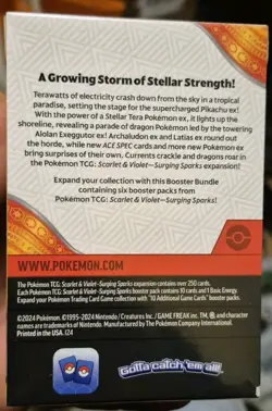 Pokemon TCG Surging Sparks Booster Bundle (6 Packs) Factory Sealed! - Image 2